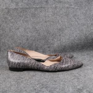 Marc Fisher Shoes Womens 6.5 Flats Skimmer Slip On Loafer Leather Fashion Pointy